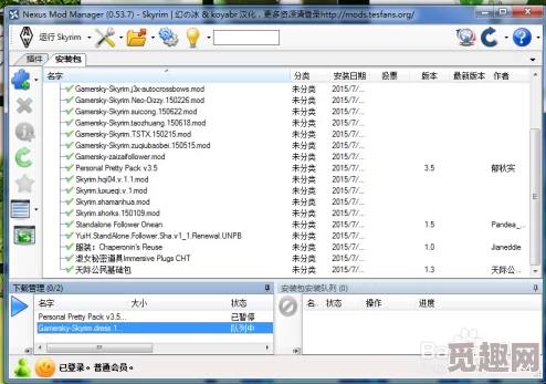 2025年热门游戏Mod管理：加入选择界面，编写NMM加载脚本，高效完成FOMOD封包